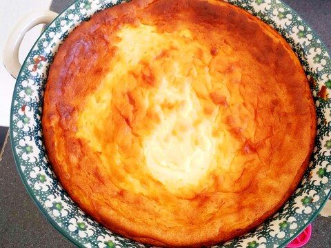 #ヨーグルトで簡単チーズケーキ